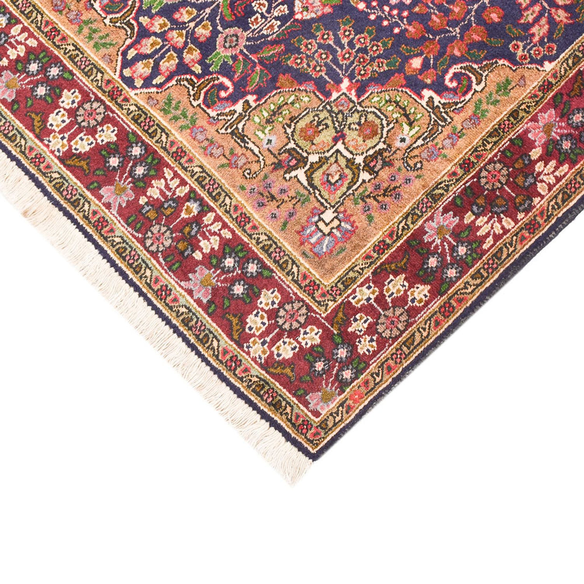 Perzisch tapijt - Tabriz - Royal - 155 x 100 cm - veelkleurig
