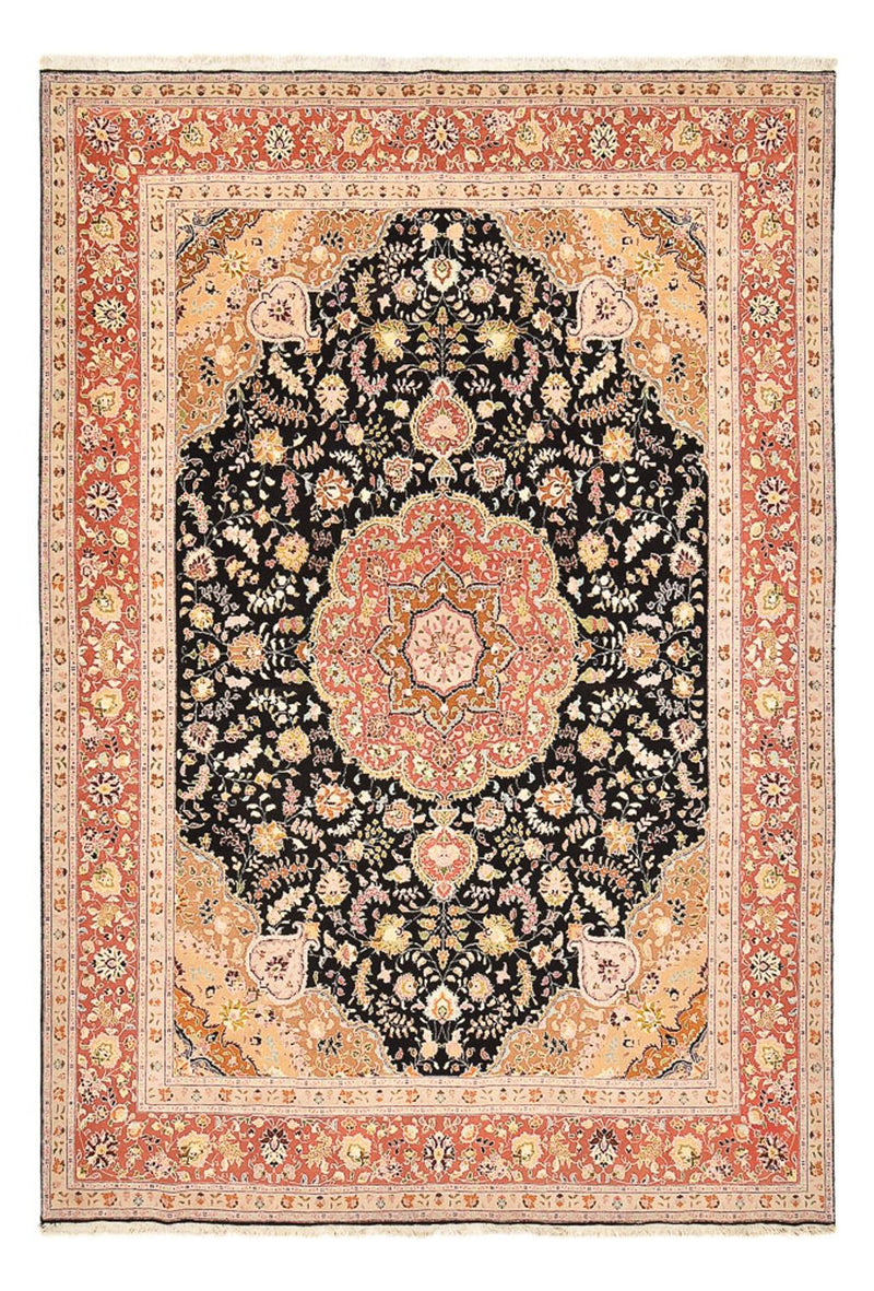 Perzisch tapijt - Tabriz - Royal - 357 x 248 cm - donkerblauw