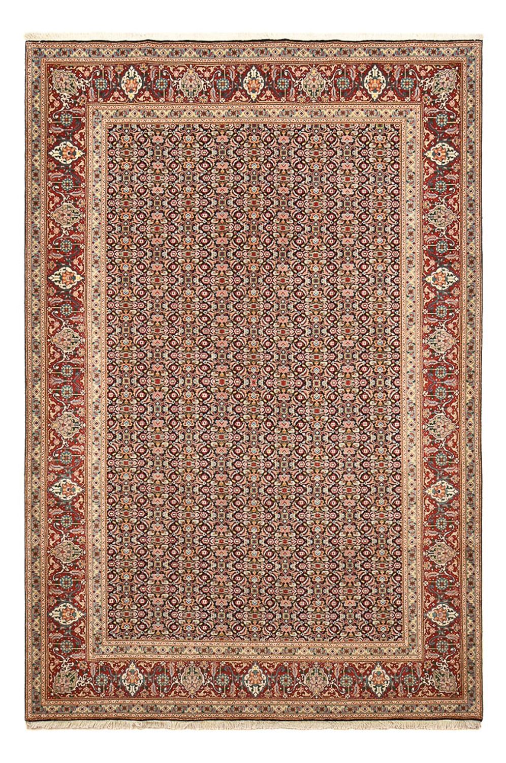 Perzisch tapijt - Tabriz - Royal - 296 x 200 cm - roest