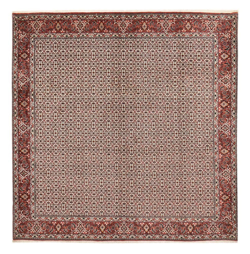 Perzisch tapijt - Bijar vierkant  - 306 x 304 cm - roest