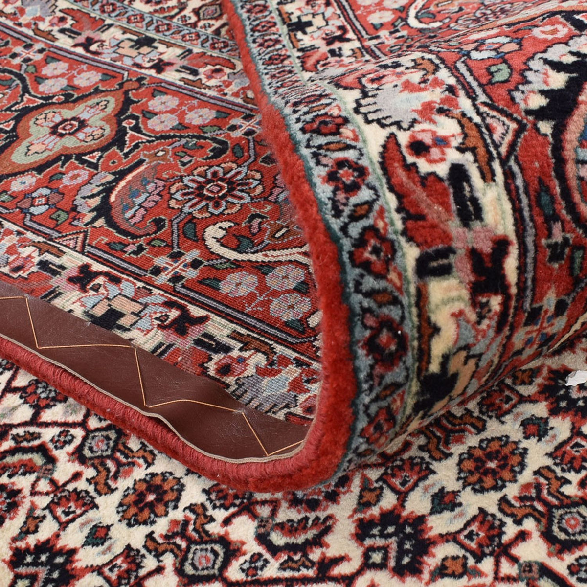 Perzisch tapijt - Bijar vierkant  - 306 x 304 cm - roest