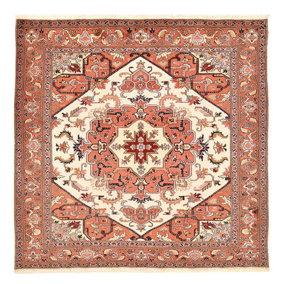 Perzisch tapijt - Tabriz - Royal vierkant  - 207 x 205 cm - crème