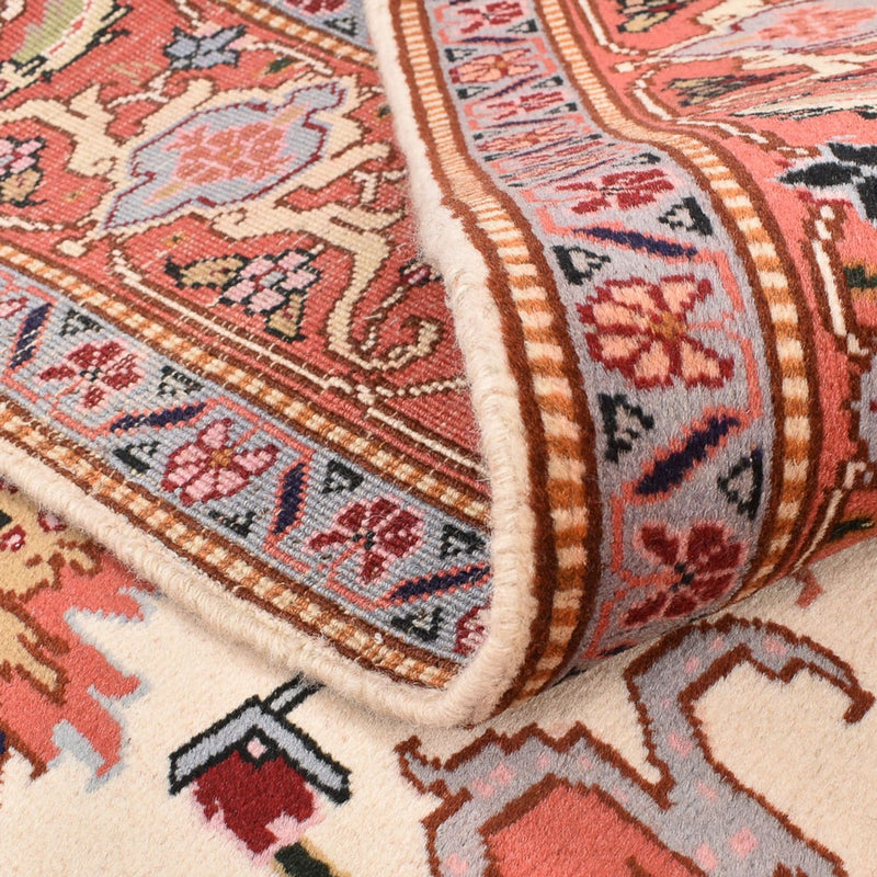 Perzisch tapijt - Tabriz - Royal vierkant  - 207 x 205 cm - crème