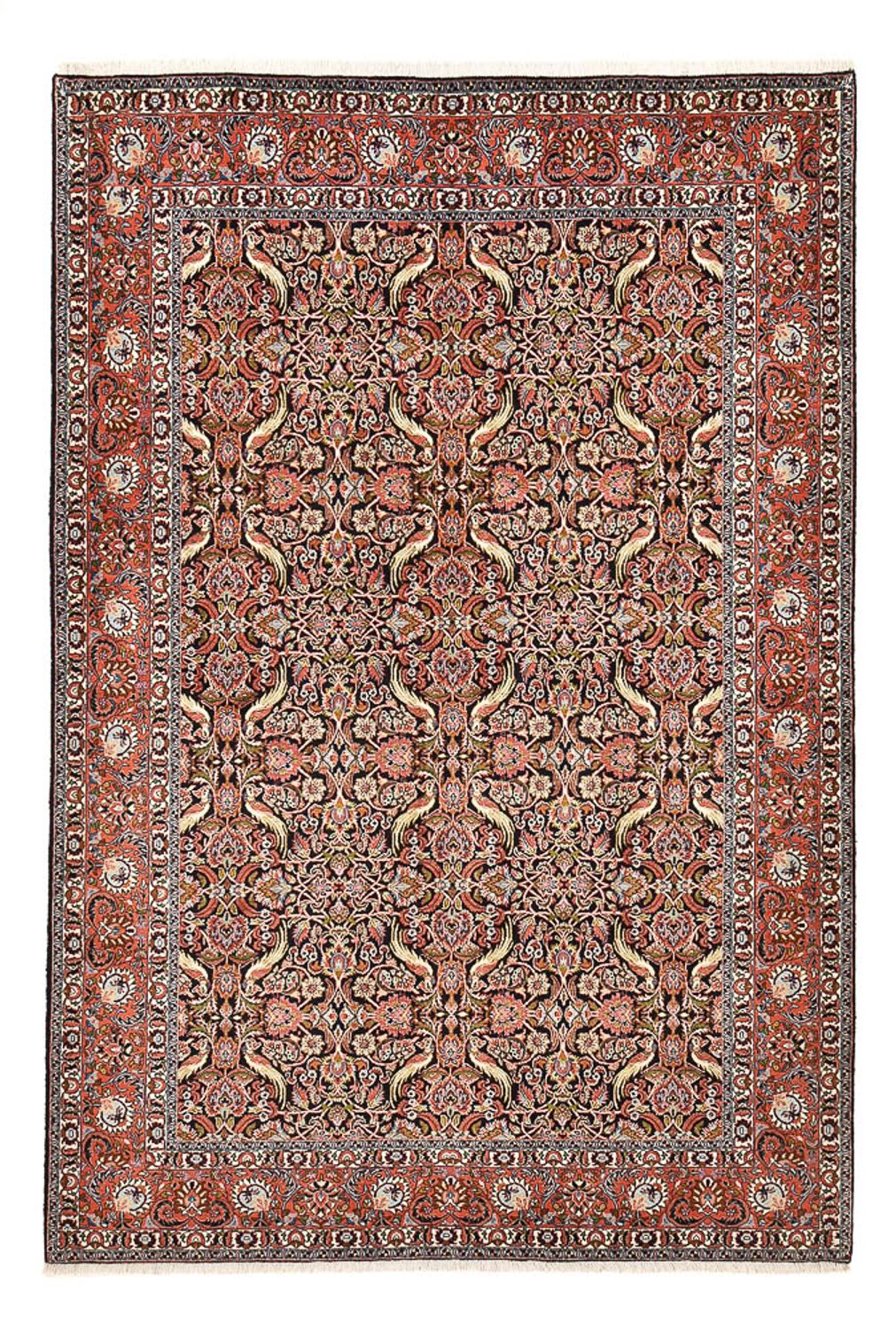 Perzisch tapijt - Bijar - 298 x 202 cm - roest