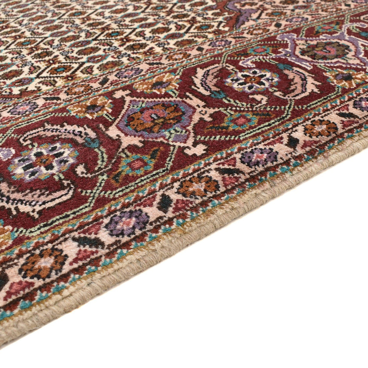 Perzisch tapijt - Tabriz - Royal vierkant  - 204 x 200 cm - bruin
