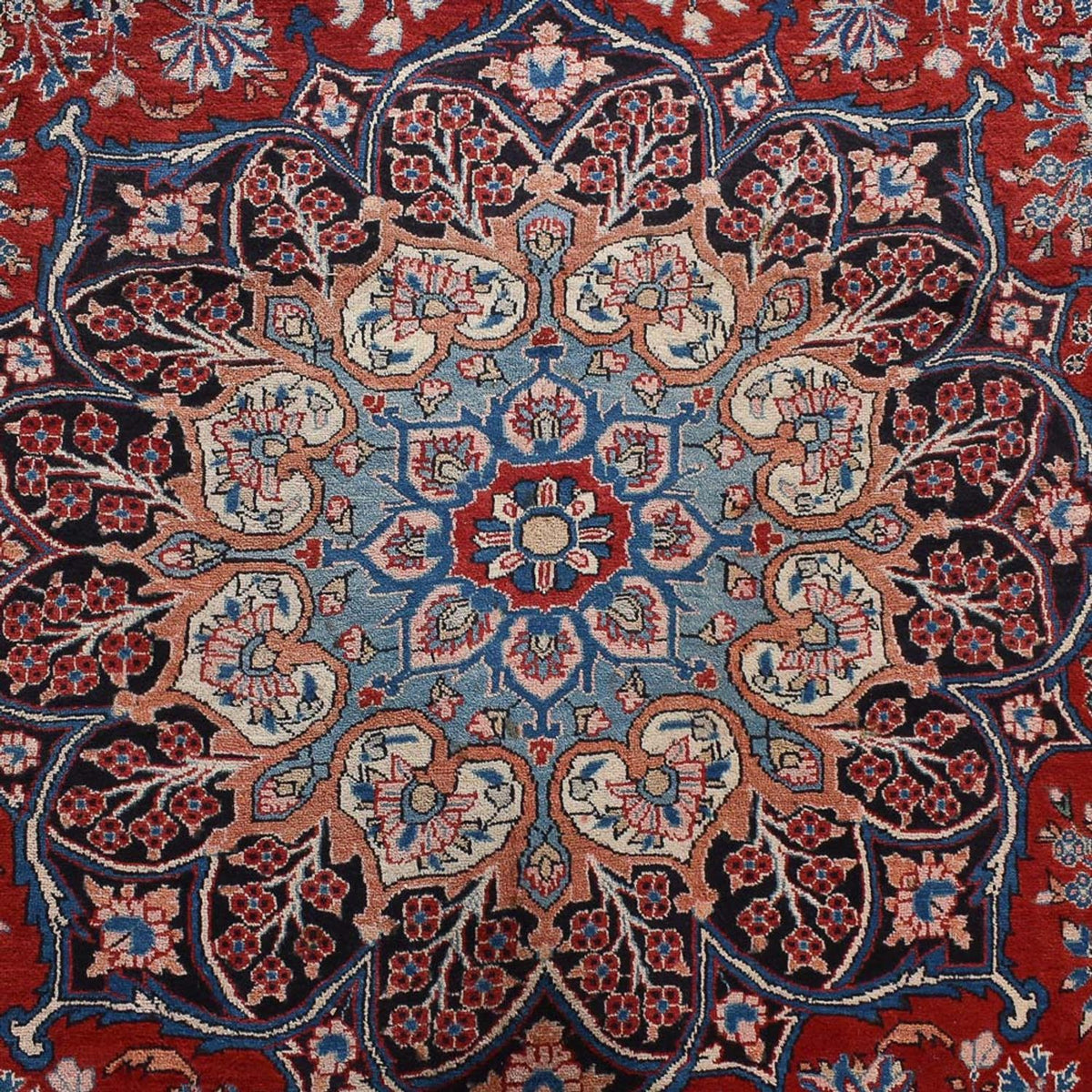 Perzisch tapijt - Bijar - 441 x 310 cm - rood