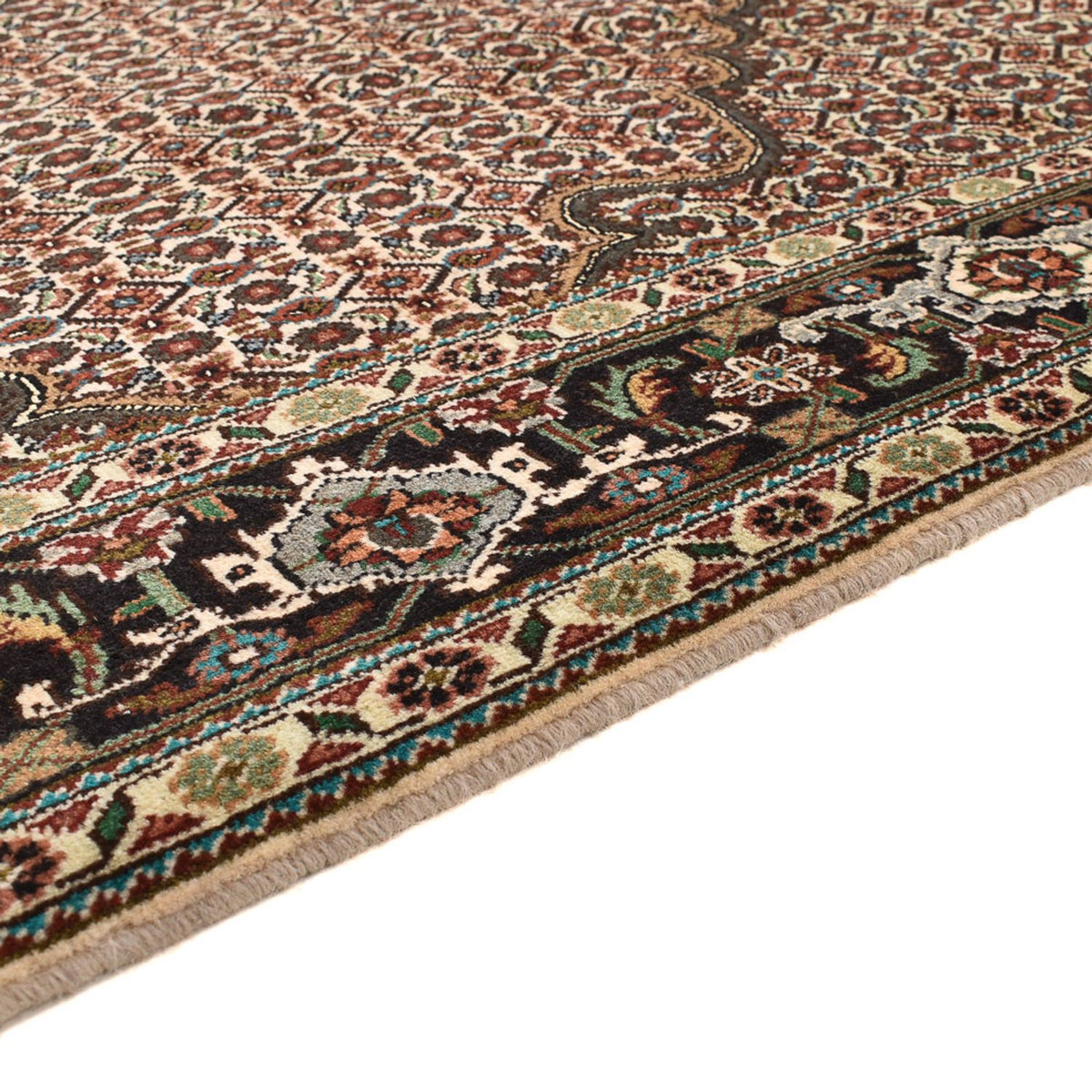 Perzisch tapijt - Tabriz - Royal vierkant  - 205 x 204 cm - bruin