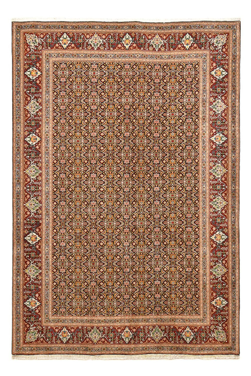 Perzisch tapijt - Tabriz - Royal - 303 x 200 cm - donker beige