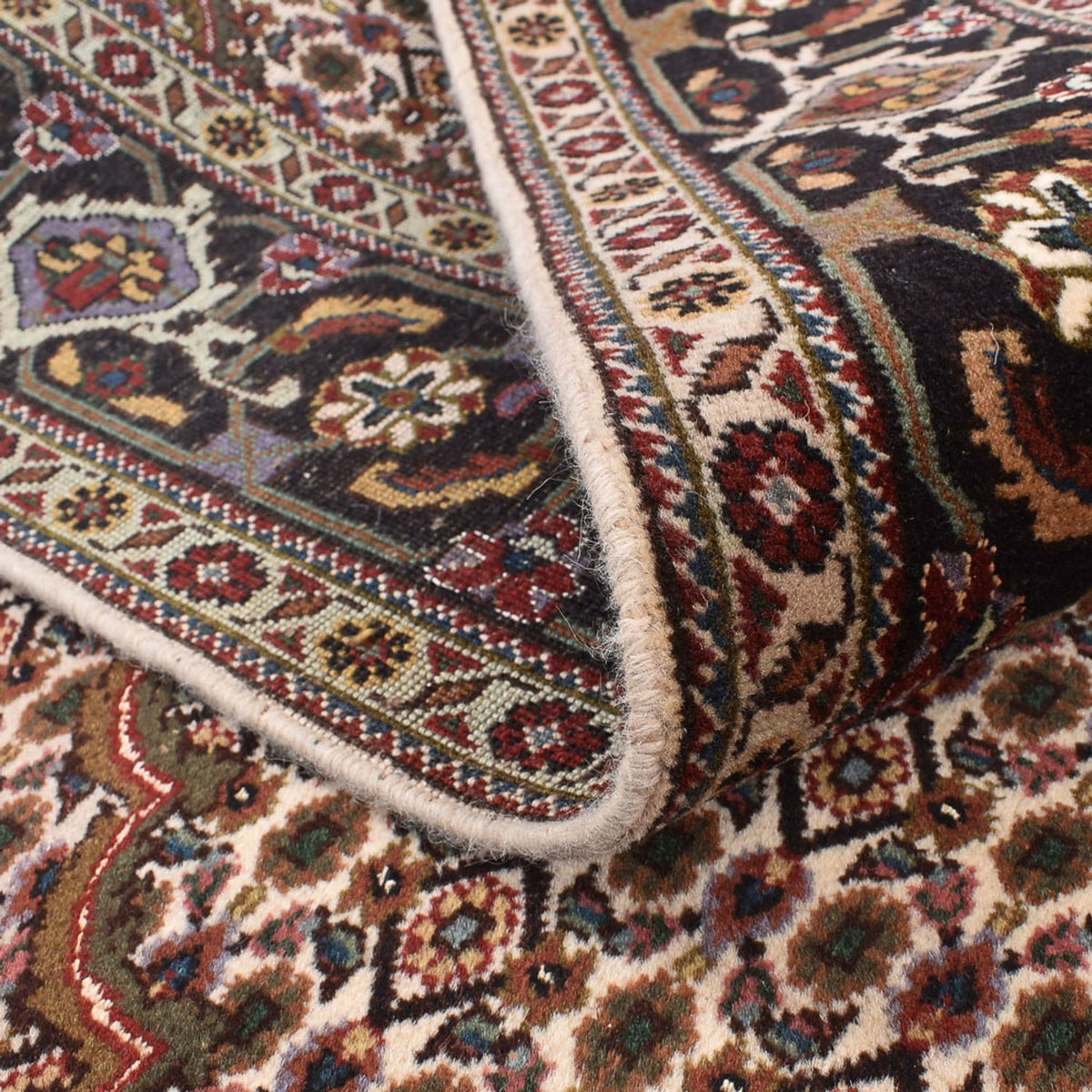 Perzisch tapijt - Tabriz - Royal vierkant  - 206 x 202 cm - lichtbruin