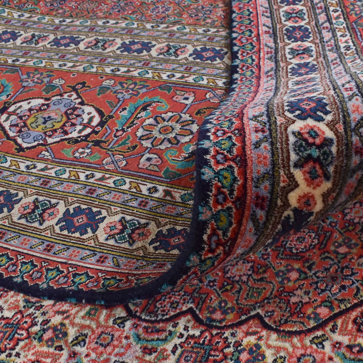 Perzisch tapijt - Tabriz - 397 x 322 cm - roest