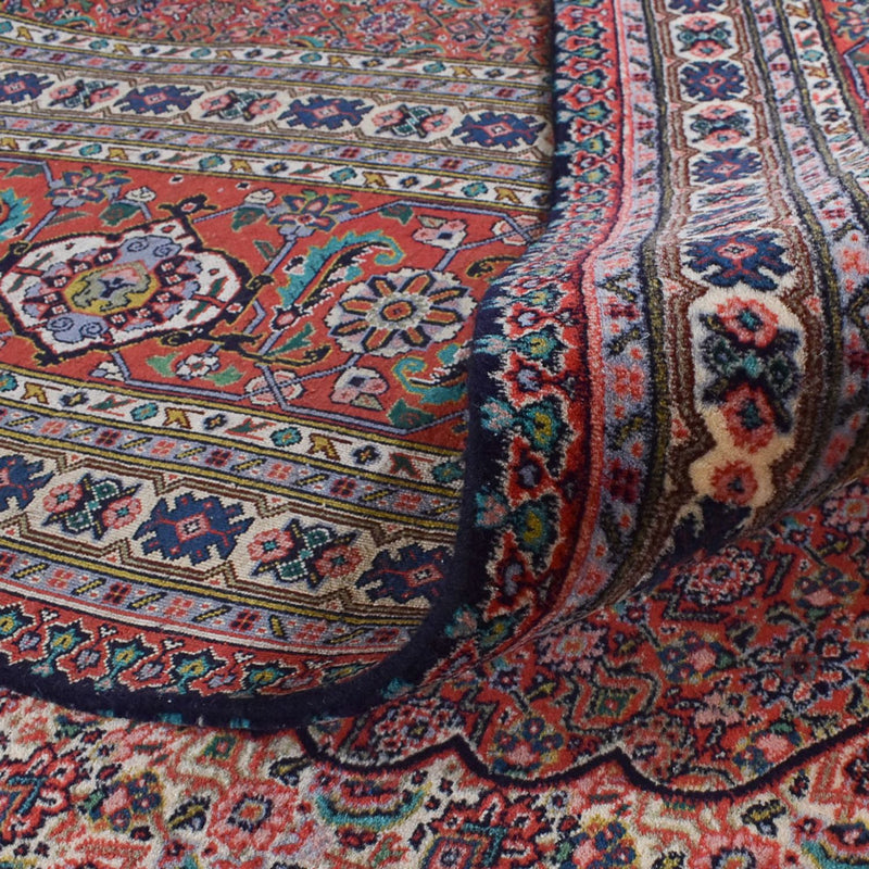 Perzisch tapijt - Tabriz - 397 x 322 cm - roest