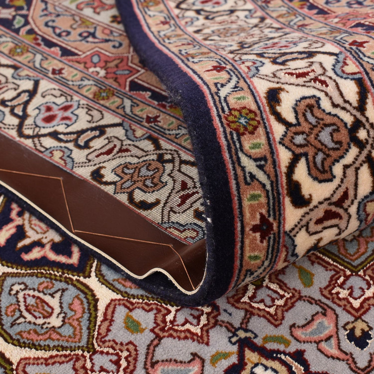 Perzisch tapijt - Tabriz - Royal - 413 x 305 cm - terracotta