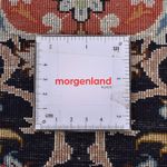 Loper Perzisch tapijt - Tabriz - Royal - 380 x 75 cm - donkerblauw