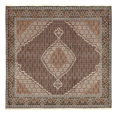 Perzisch tapijt - Tabriz - Royal vierkant  - 207 x 205 cm - bruin