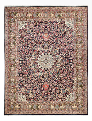 Perzisch tapijt - Tabriz - Royal - 395 x 295 cm - roest