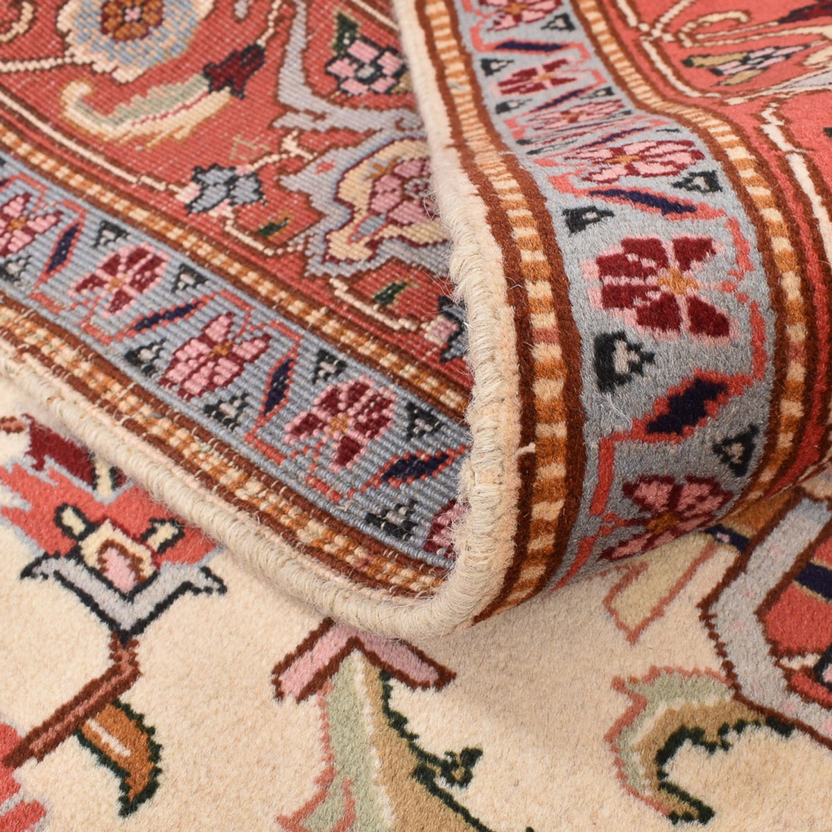 Perzisch Tapijt - Nomadisch vierkant  - 200 x 200 cm - crème