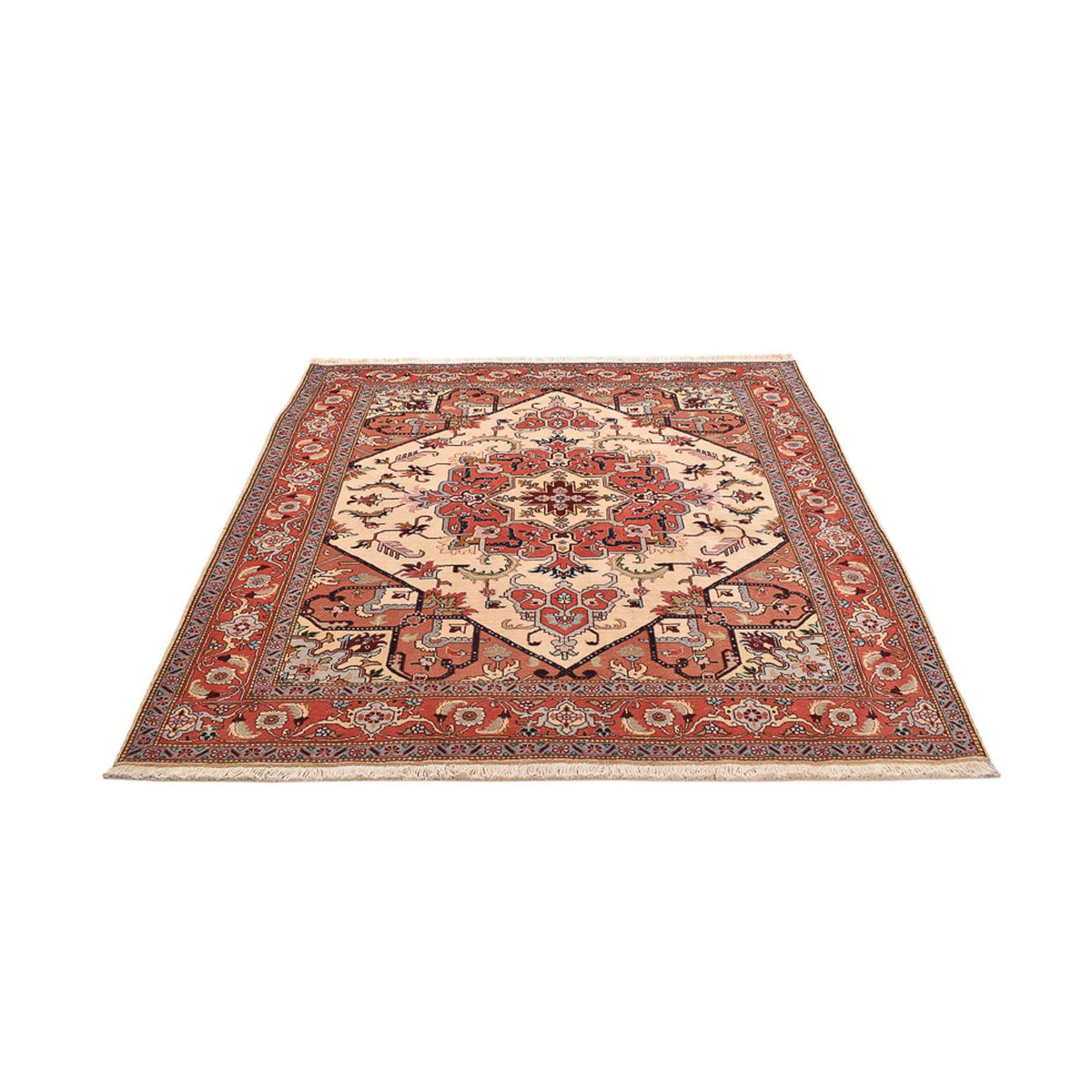 Perzisch Tapijt - Nomadisch vierkant  - 200 x 200 cm - crème