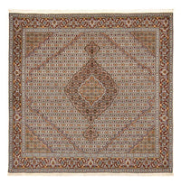 Perzisch tapijt - Tabriz - Royal vierkant  - 208 x 198 cm - lichtbruin