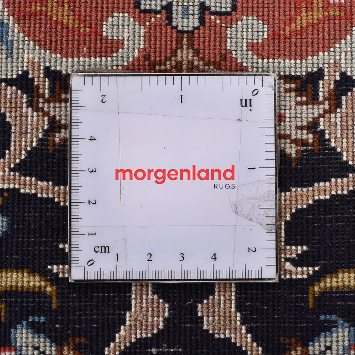 Loper Perzisch tapijt - Tabriz - Royal - 380 x 75 cm - donkerblauw