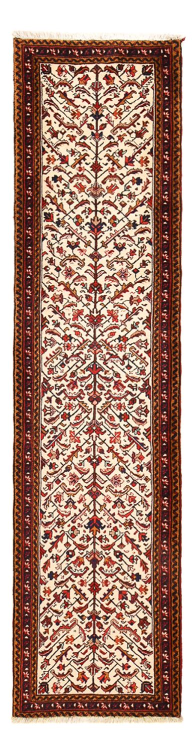 Loper Perzisch Tapijt - Nomadisch - 365 x 95 cm - beige