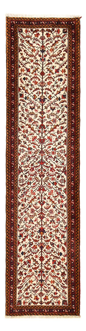 Loper Perzisch Tapijt - Nomadisch - 365 x 95 cm - beige