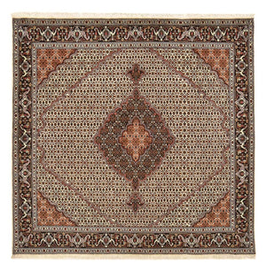 Perzisch tapijt - Tabriz - Royal vierkant  - 208 x 200 cm - zand