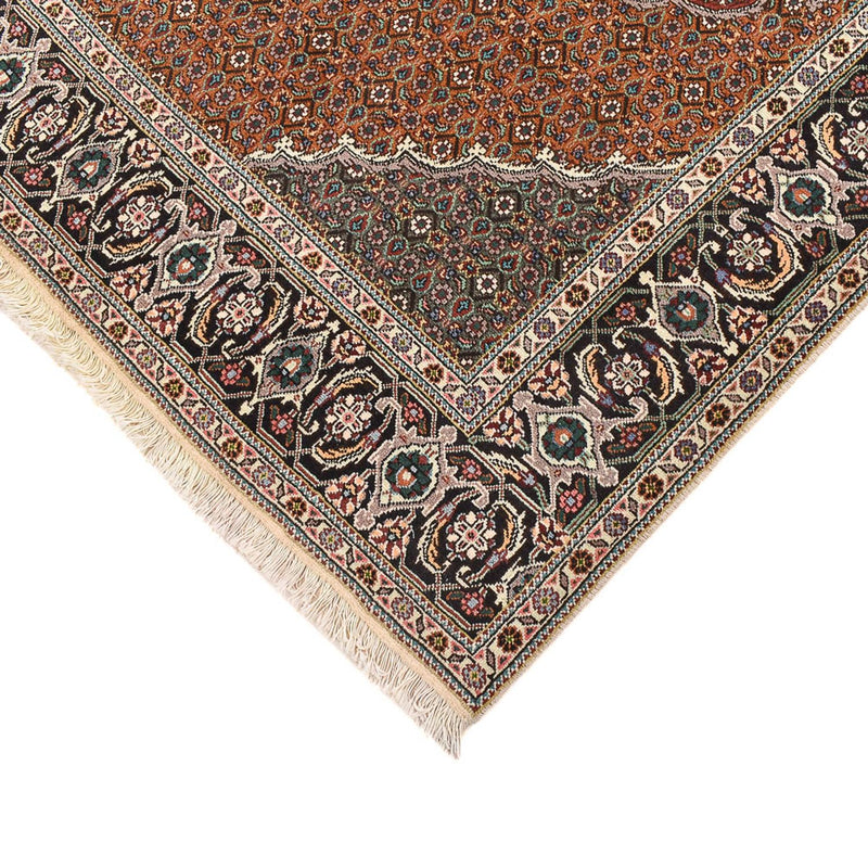 Perzisch tapijt - Tabriz - Royal vierkant  - 206 x 202 cm - lichtbruin
