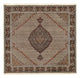 Tabriz - 40 Raj Tapijt 200x200cm - Perzisch tapijt