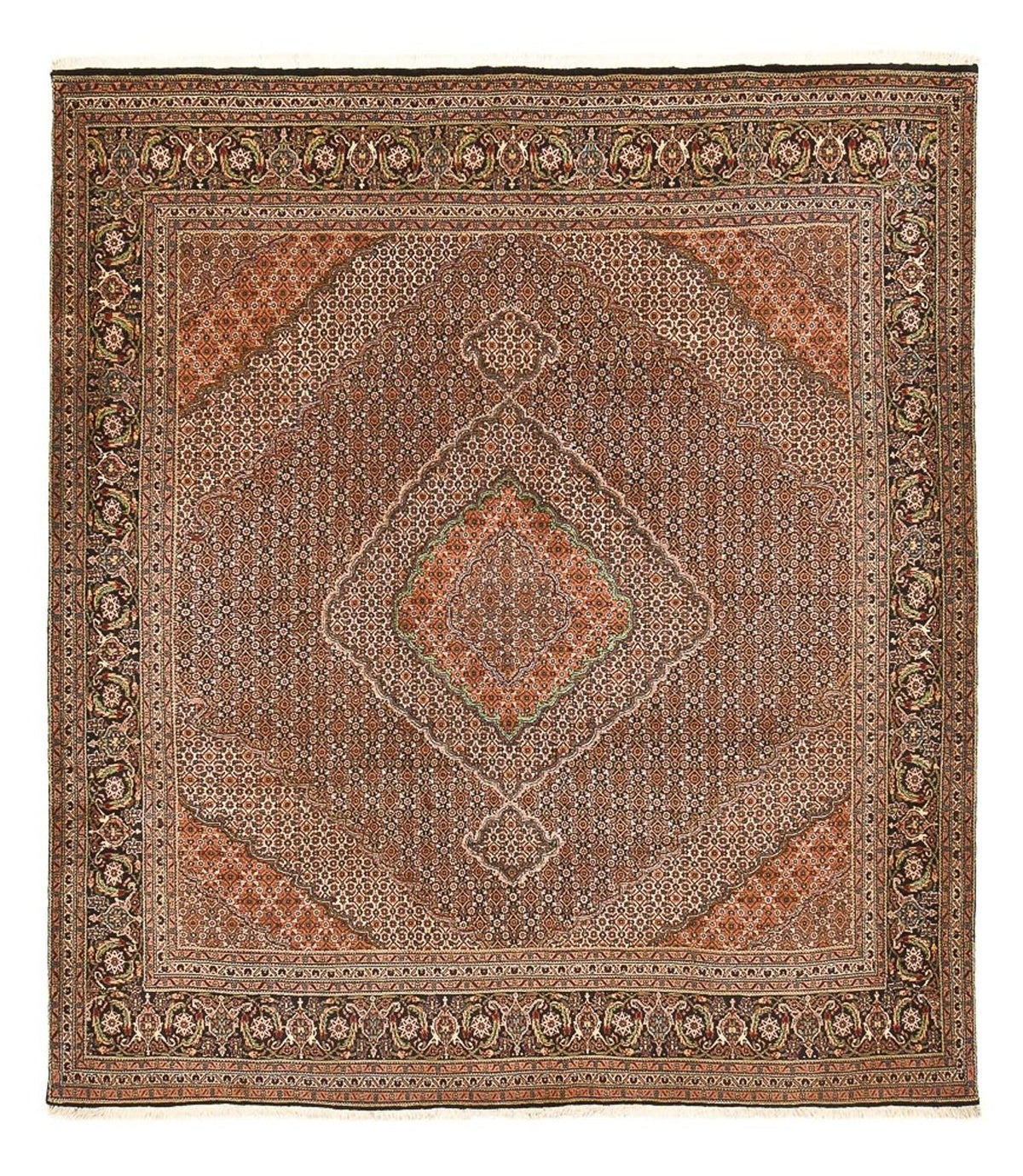 Perzisch tapijt - Tabriz - Royal - 290 x 252 cm - roest