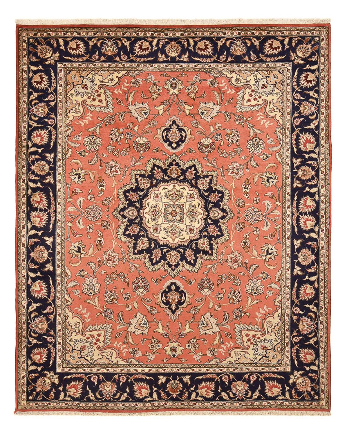 Perzisch tapijt - Tabriz - Royal - 256 x 200 cm - licht rood