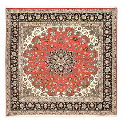 Perzisch tapijt - Tabriz - Royal vierkant  - 204 x 200 cm - rood