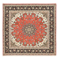 Perzisch tapijt - Tabriz - Royal vierkant  - 204 x 200 cm - rood