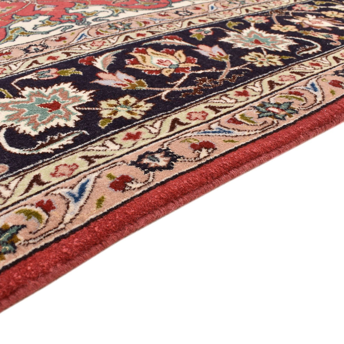 Perzisch tapijt - Tabriz - Royal vierkant  - 204 x 200 cm - rood