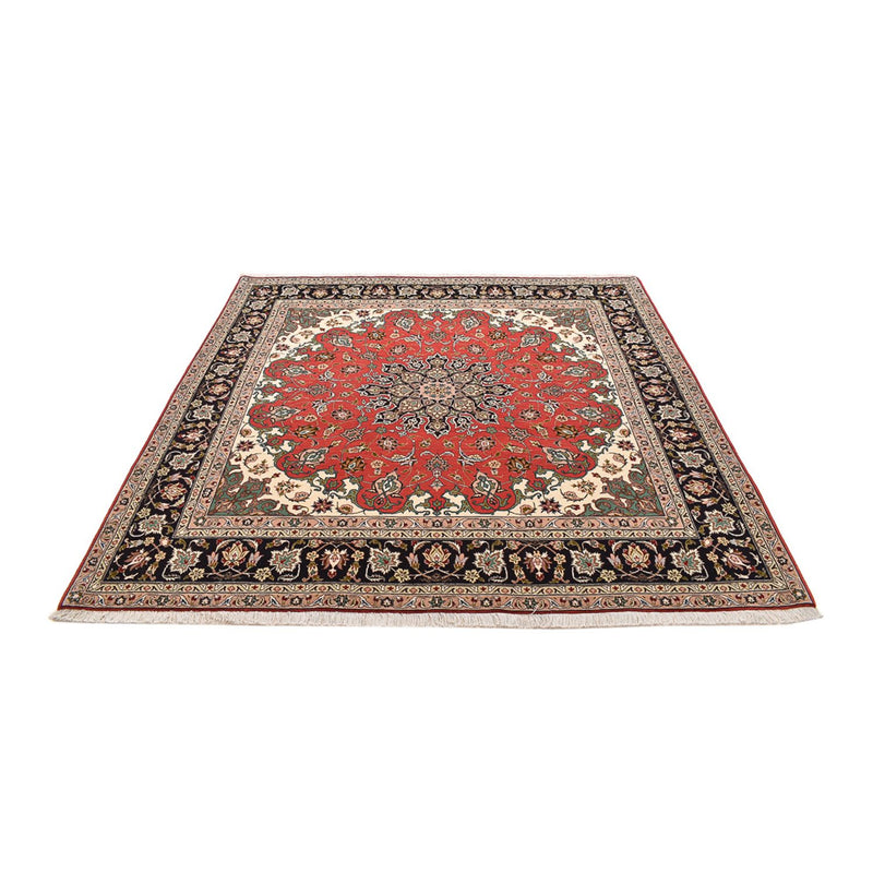 Perzisch tapijt - Tabriz - Royal vierkant  - 204 x 200 cm - rood