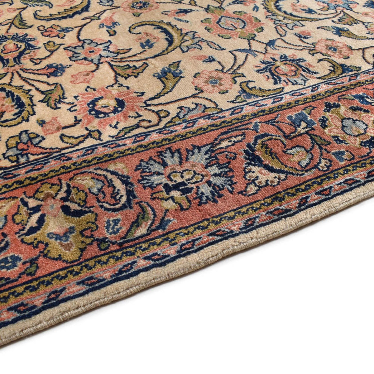 Perzisch tapijt - Klassiek - 208 x 136 cm - zand