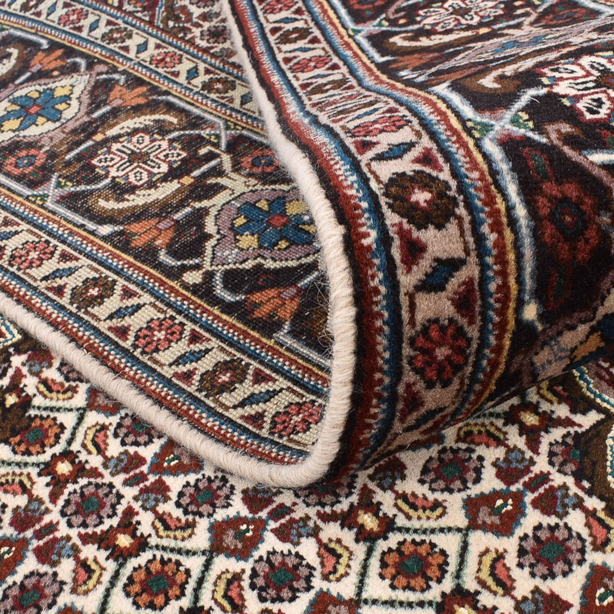 Perzisch tapijt - Tabriz - Royal vierkant  - 201 x 201 cm - lichtbruin