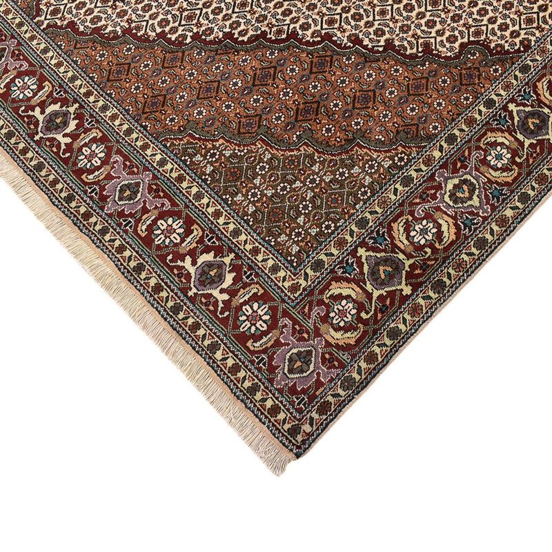 Perzisch tapijt - Tabriz - Royal vierkant  - 199 x 198 cm - lichtbruin