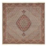 Perzisch tapijt - Tabriz - Royal vierkant  - 205 x 204 cm - lichtbruin