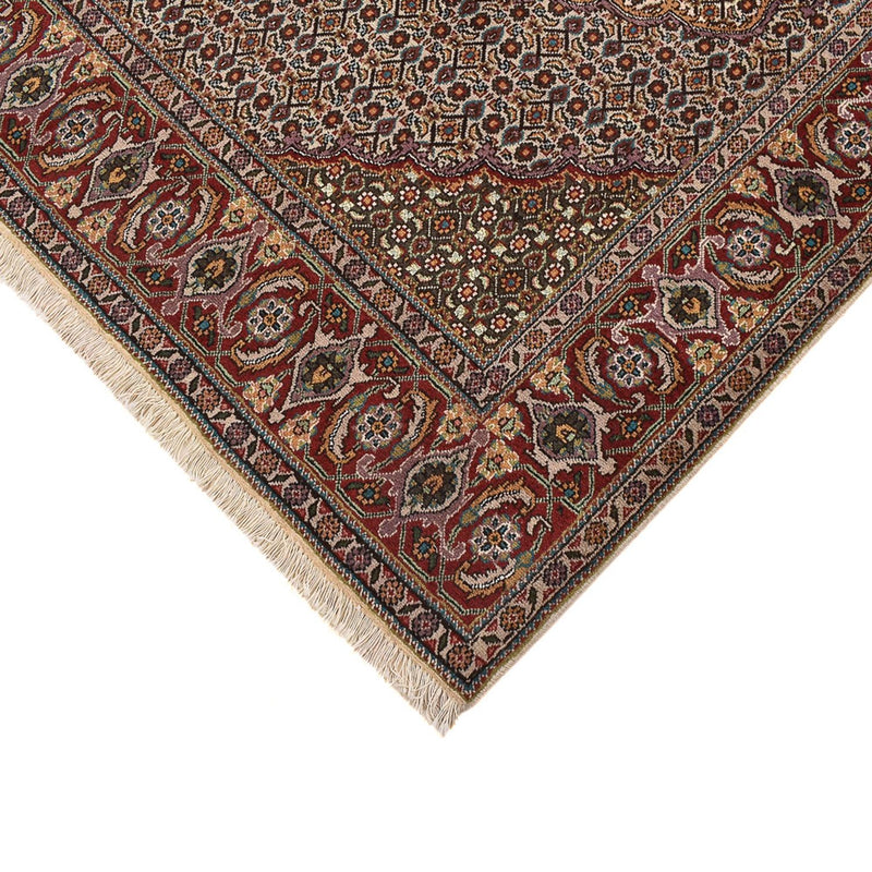 Perzisch tapijt - Tabriz - Royal vierkant  - 205 x 204 cm - lichtbruin
