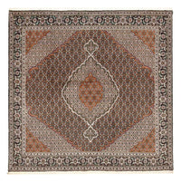 Perzisch tapijt - Tabriz - Royal vierkant  - 203 x 203 cm - bruin