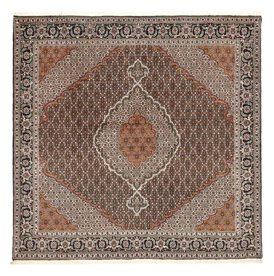 Tabriz - 40 Raj Tapijt 203x203cm - Perzisch tapijt