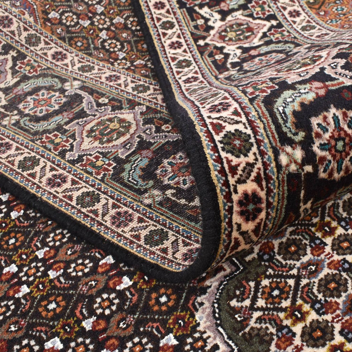 Perzisch tapijt - Tabriz - Royal vierkant  - 203 x 203 cm - bruin