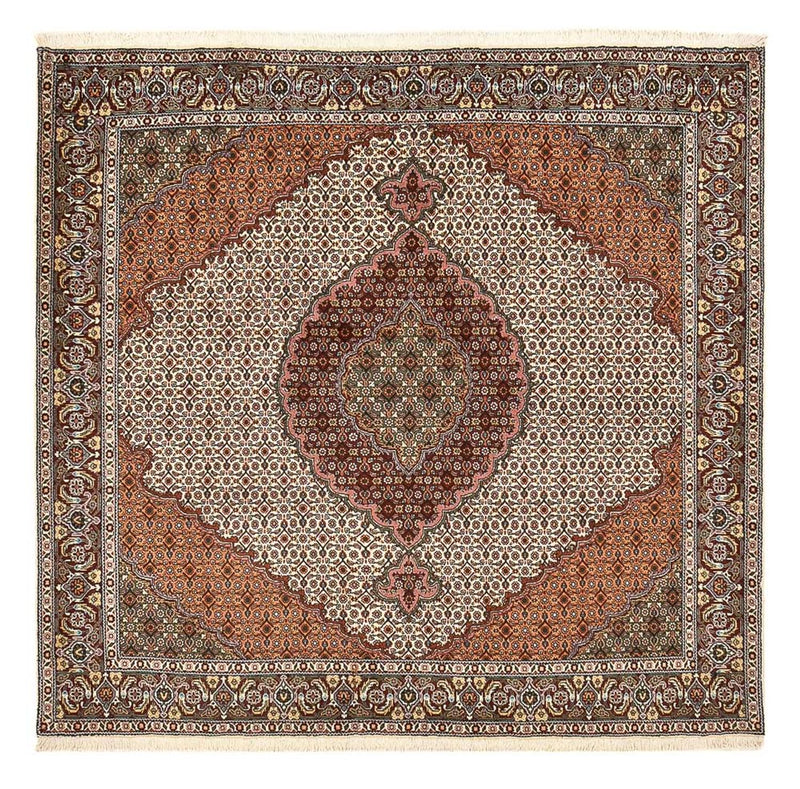 Perzisch tapijt - Tabriz - Royal vierkant  - 203 x 199 cm - veelkleurig