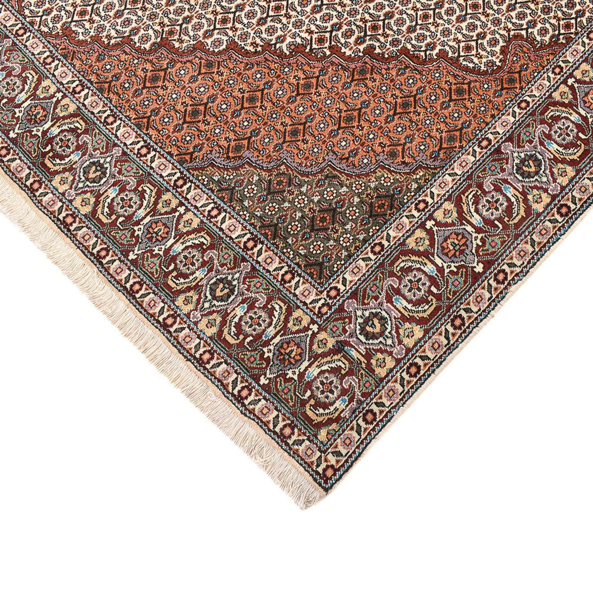 Perzisch tapijt - Tabriz - Royal vierkant  - 203 x 199 cm - veelkleurig