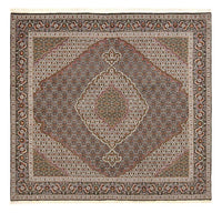 Perzisch tapijt - Tabriz - Royal vierkant  - 200 x 197 cm - bruin