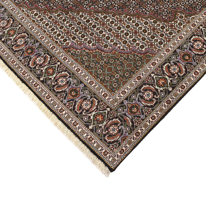 Perzisch tapijt - Tabriz - Royal vierkant  - 200 x 197 cm - bruin