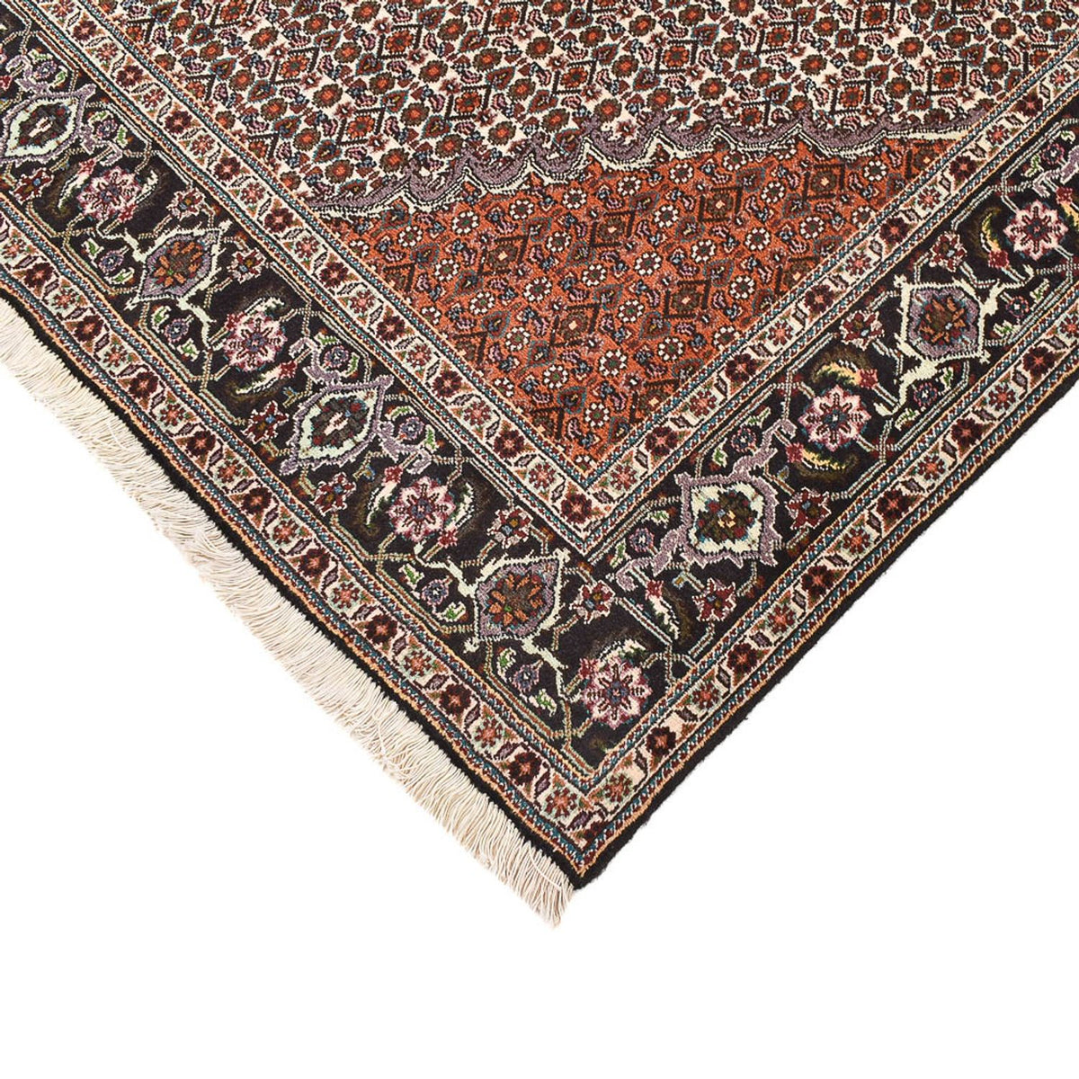 Perzisch tapijt - Tabriz - Royal vierkant  - 206 x 200 cm - bruin