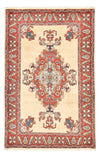 Ardabil Tapijt 100x150cm - Perzisch tapijt - Rechthoekig / Crème / 100 x 150 cm Rechthoekig