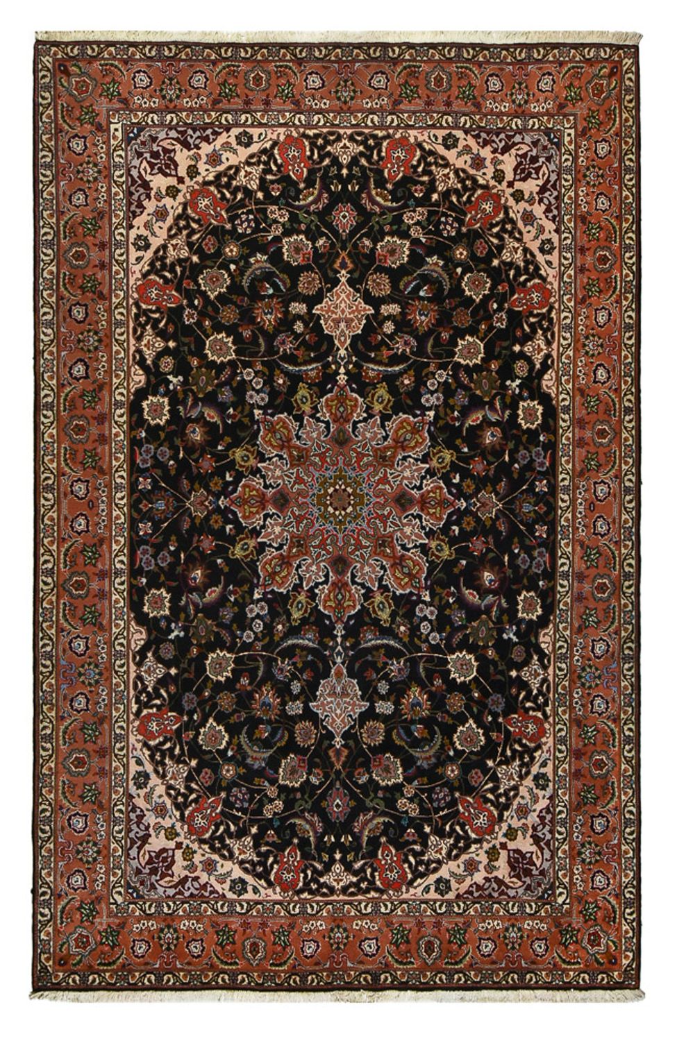 Perzisch tapijt - Tabriz - Royal - 308 x 201 cm - donkerblauw