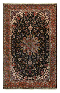 Perzisch tapijt - Tabriz - Royal - 308 x 201 cm - donkerblauw